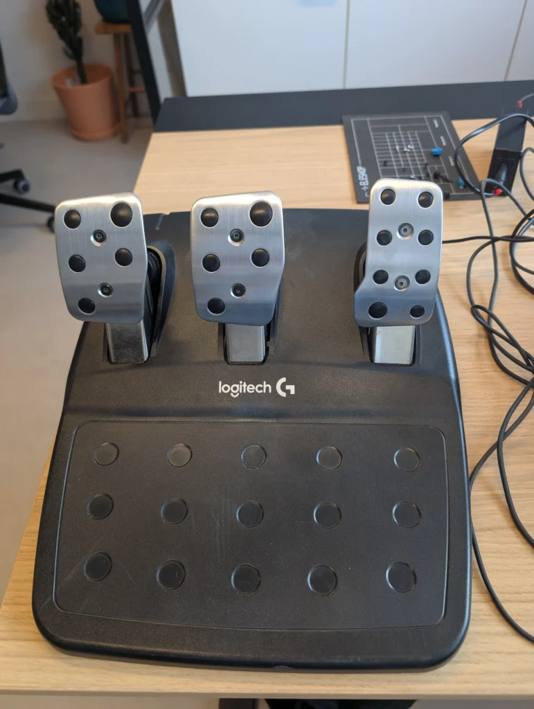 Logitech G29 pedalen