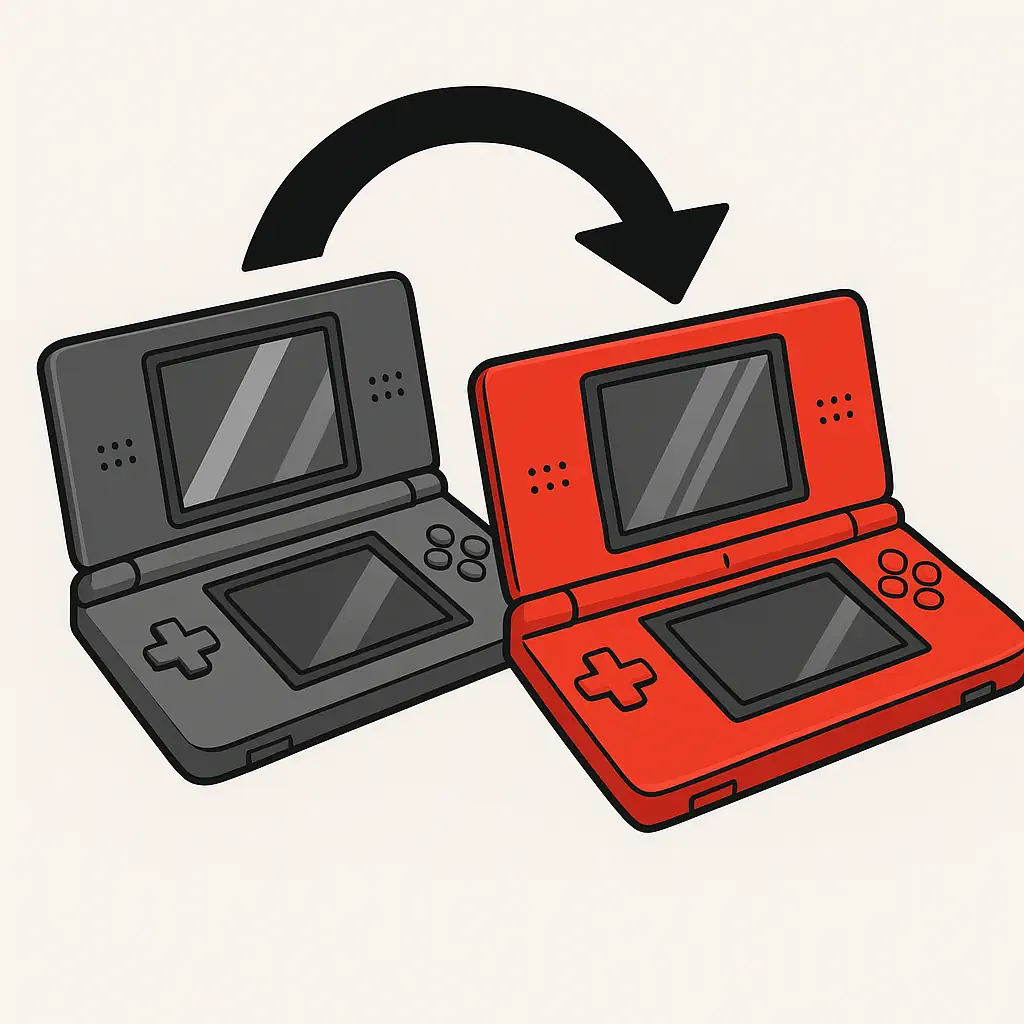 Nintendo DS shell swap