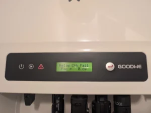 Foutmelding relay chk fail