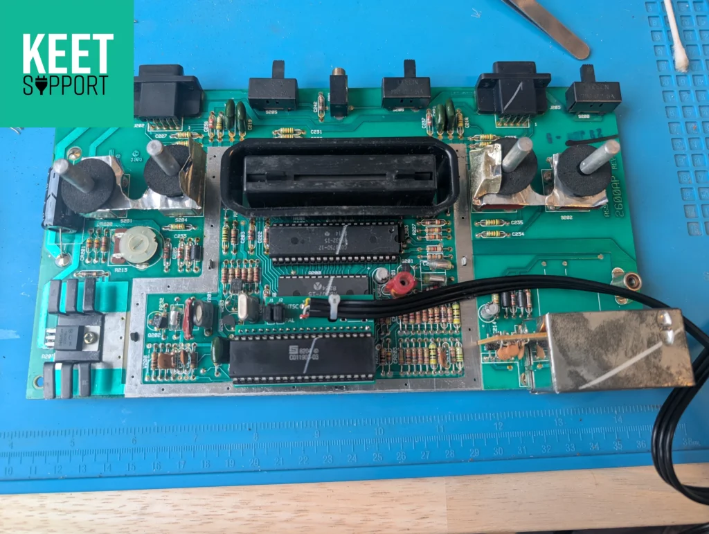 Atari 1200 recap en composiet mod